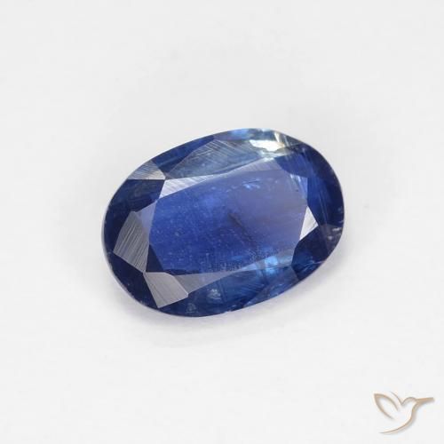 Dianita Azul escuro Natural 0.91ct, oval, VS-SI