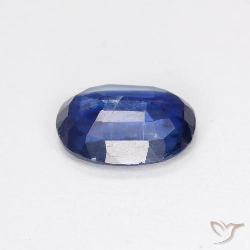 Dianita Azul escuro Natural 0.91ct, oval, VS-SI