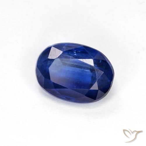 Dianita Azul-marinho Natural 1.18ct, oval, VS-SI