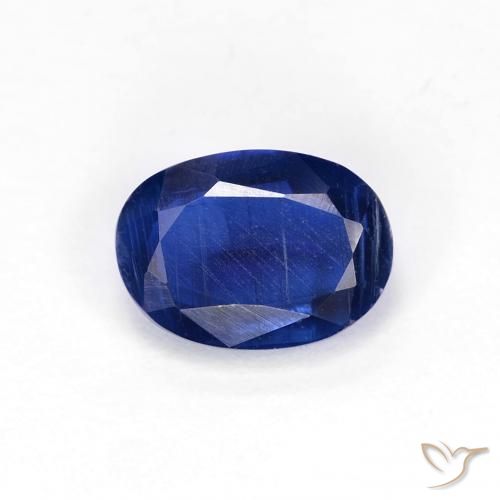 1.05ct Natural Azul marinho intenso Dianita, oval, VS-SI