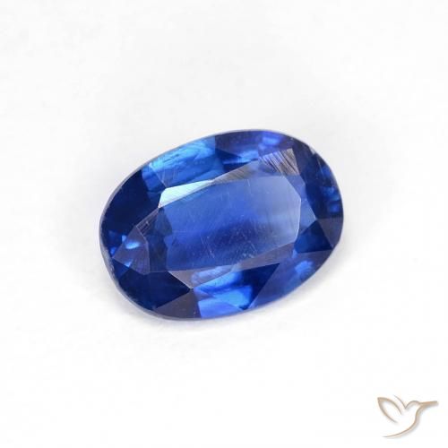 Dianita Azul-marinho Natural 0.89ct, oval, VS
