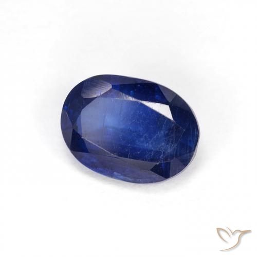 Dianita Azul escuro Natural 1.10ct, oval, VS-SI