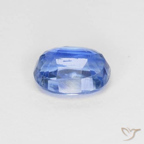 Dianita azul marinho claro Natural 1.09ct, oval, VS-SI