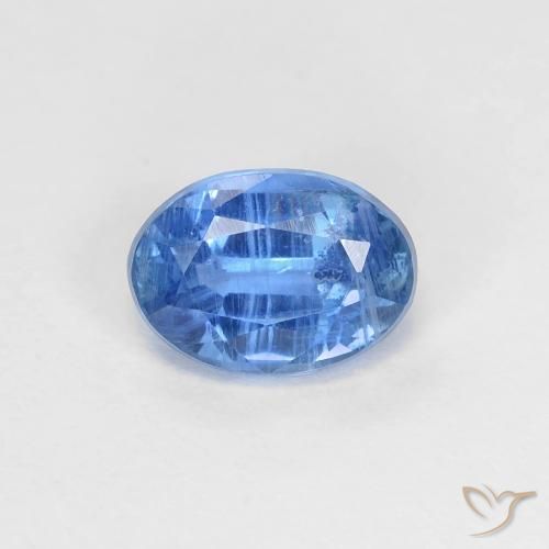 1.09ct Natural Azul médio Dianita, oval, VS-SI
