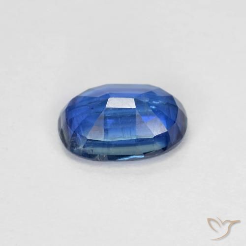 Dianita azul marinho claro Natural 0.97ct, oval, VS-SI