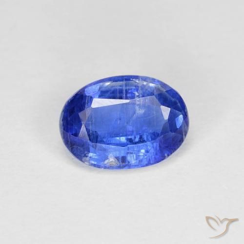 1.07ct Natural Azul profundo Dianita, oval, VS-SI