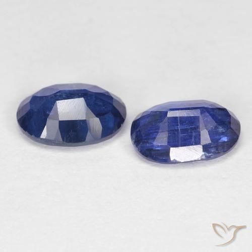 Pedras preciosas de Dianita Azul profundo natural de 1.94 ct, oval, VS-SI