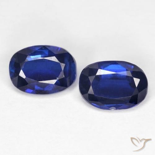 2.02ctw Natural Azul marinho intenso Dianita, oval, VS