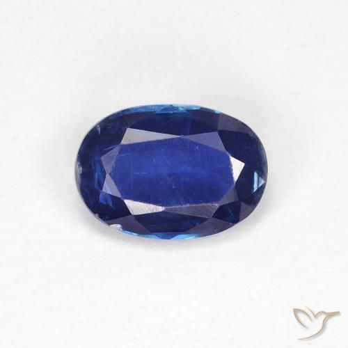 0.99ct Natural Azul marinho intenso Dianita, oval, VS