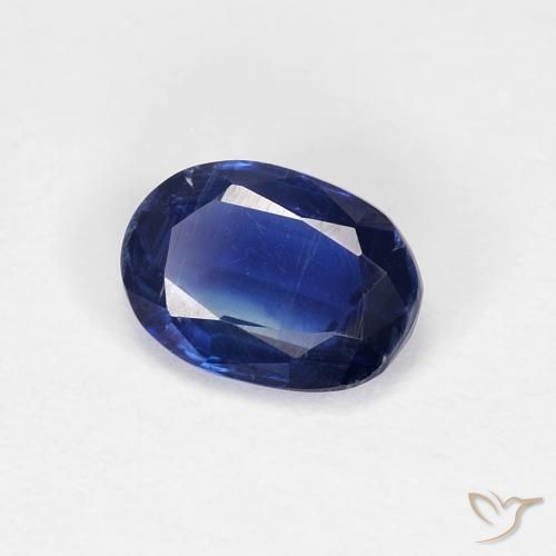 Dianita Azul profundo Natural 0.98ct, oval, VS