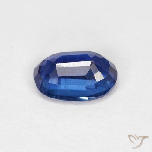 Dianita Azul profundo Natural 0.98ct, oval, VS