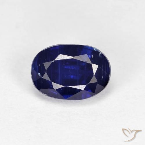1.30ct Natural azul real Dianita, oval, VS-SI
