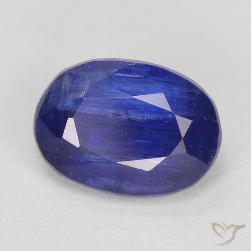 Dianita Azul marinho intenso Natural 1.07ct, oval, SI