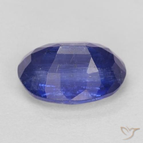 Dianita Azul marinho intenso Natural 1.07ct, oval, SI