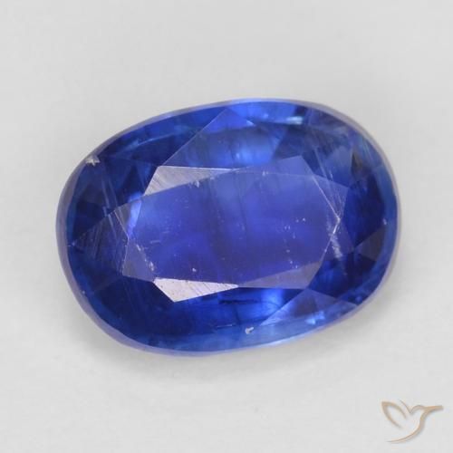 Dianita Azul marinho intenso Natural 1.15ct, oval, SI