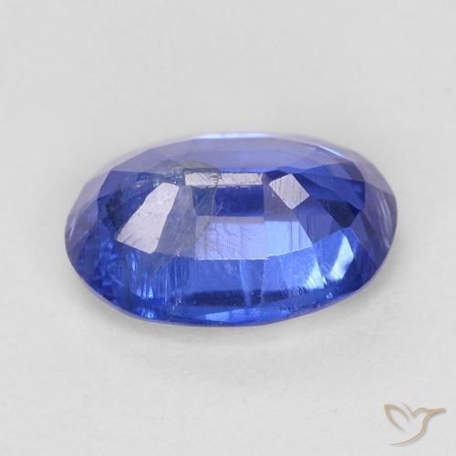 Dianita Azul escuro Natural 0.91ct, oval, SI