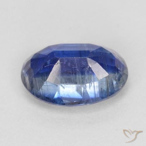 Dianita Azul marinho intenso Natural 1.00ct, oval, SI
