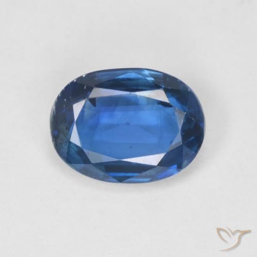 1.50ct Natural Azul-marinho Dianita, oval, SI