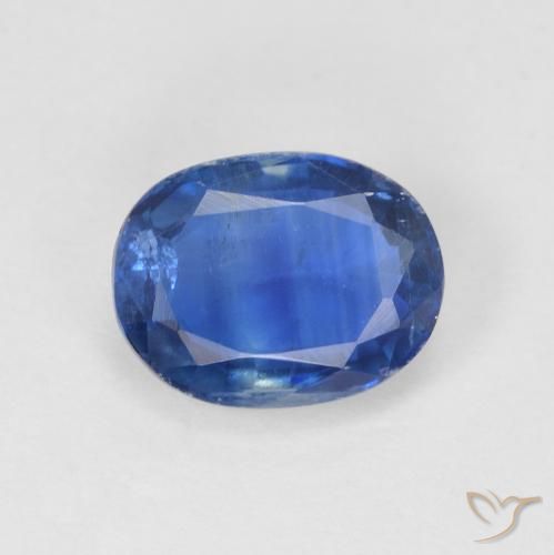 1.72ct Natural Azul escuro Dianita, oval, SI