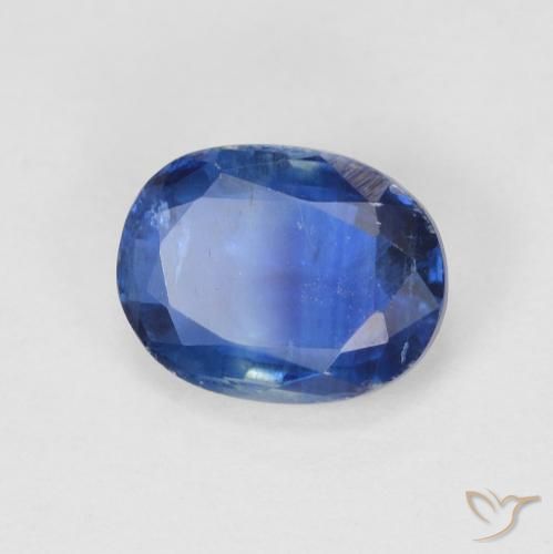 Dianita Azul escuro Natural 1.72ct, oval, SI
