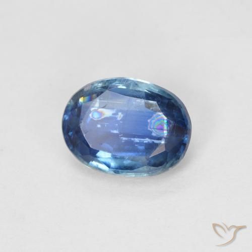 Dianita Azul-marinho Natural 1.00ct, oval, SI