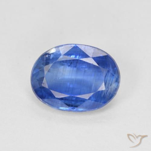 1.55ct Natural Azul profundo Dianita, oval, SI