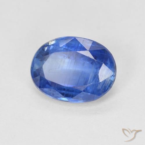 Dianita Azul profundo Natural 1.55ct, oval, SI