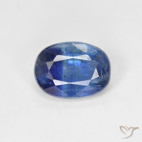 1.63ct Natural Azul profundo Dianita, oval, SI