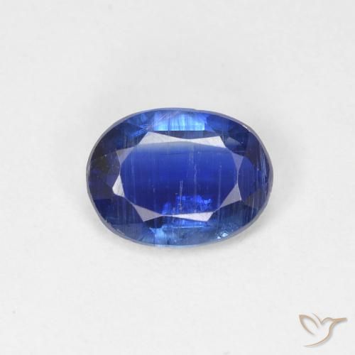 1.36ct Natural Azul profundo Dianita, oval, SI