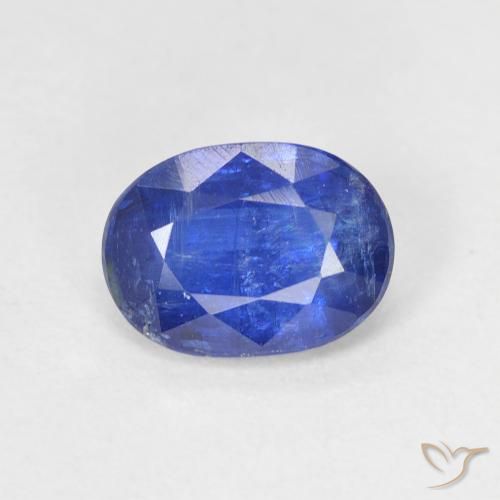 1.48ct Natural Azul escuro Dianita, oval, SI