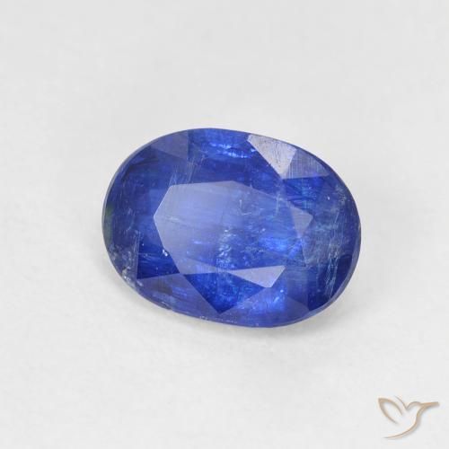 Dianita Azul escuro Natural 1.48ct, oval, SI