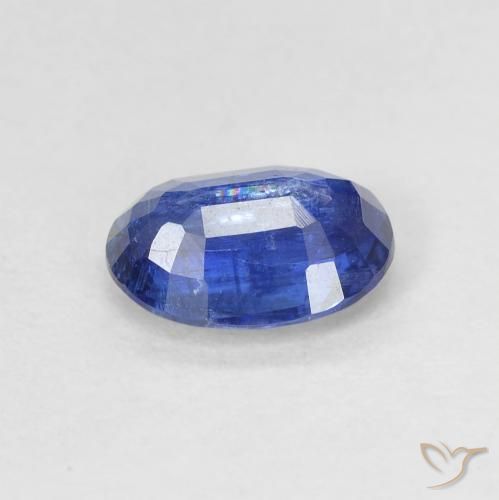 Dianita Azul escuro Natural 1.48ct, oval, SI