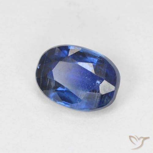Dianita Azul escuro Natural 1.14ct, oval, SI