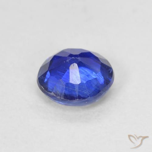 Dianita Azul escuro Natural 0.64ct, Redondo, VS-SI