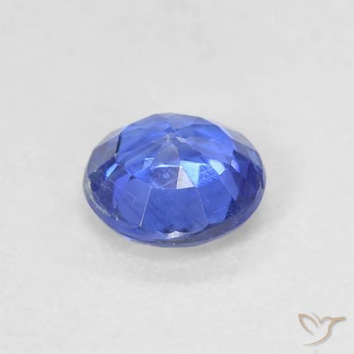 Dianita azul marinho claro Natural 0.62ct, Redondo, VS-SI