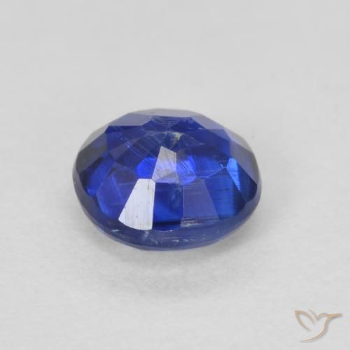 Dianita Azul escuro Natural 0.70ct, Redondo, VS-SI