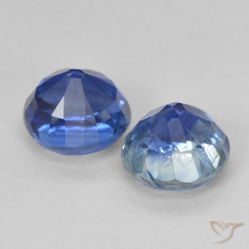 Pedras preciosas de Dianita Azul-marinho natural de 1.59 ct, Redondo, VS-SI