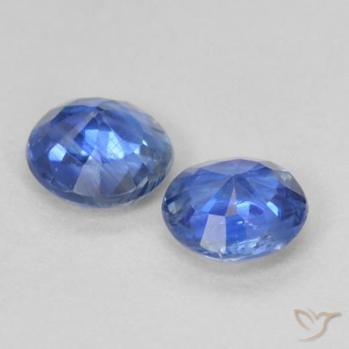 Pedras preciosas de Dianita Azul verdadeiro natural de 1.02 ct, Redondo, VS-SI