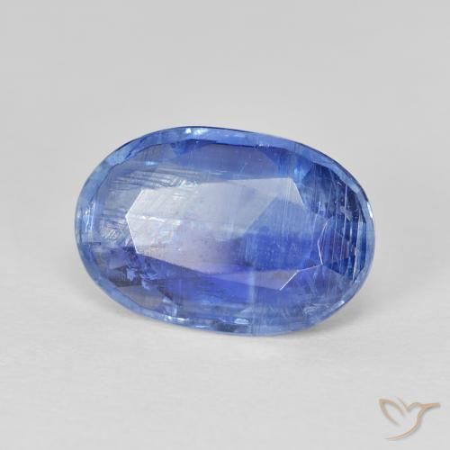 Dianita Azul escuro médio Natural 4.80ct, oval, SI