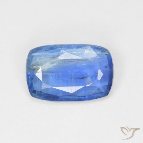 2.46ct Natural Azul profundo Dianita, Almofada, SI