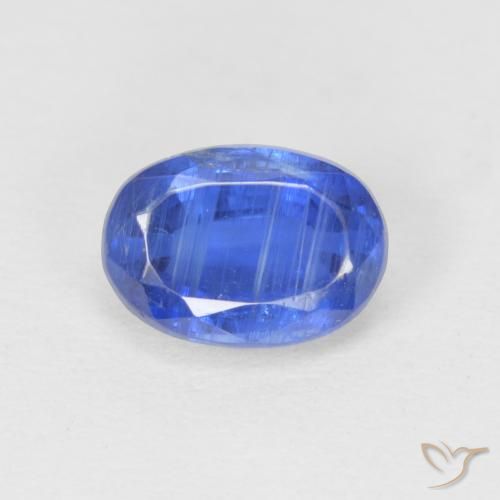 1.23ct Natural Azul profundo Dianita, oval, SI