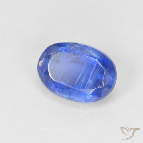 Dianita Azul profundo Natural 1.23ct, oval, SI