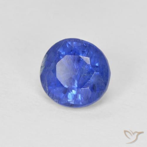 Dianita Azul verdadeiro Natural 1.18ct, Redondo, SI