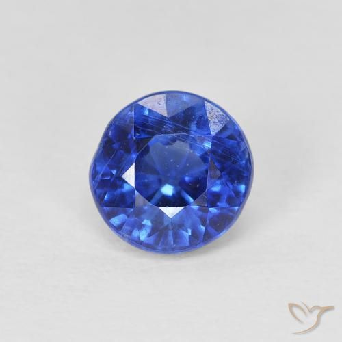 1.15ct Natural Azul verdadeiro Dianita, Redondo, SI