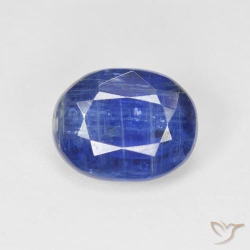 Dianita Azul verdadeiro Natural 4.04ct, Corte Oval, SI