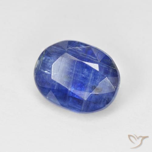 Dianita Azul verdadeiro Natural 4.04ct, Corte Oval, SI