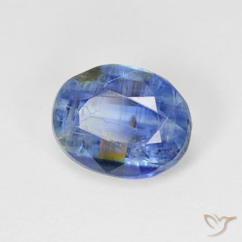 Dianita Azul escuro Natural 3.98ct, oval, SI