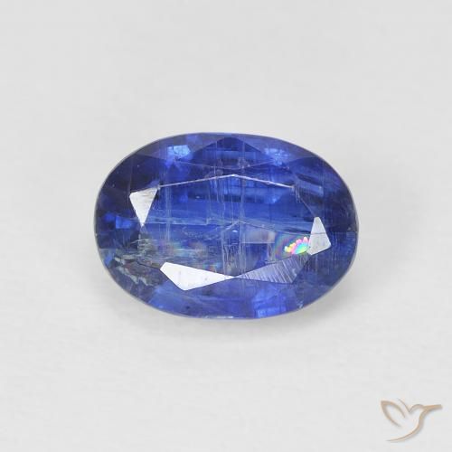 1.17ct Natural Azul profundo Dianita, oval, SI