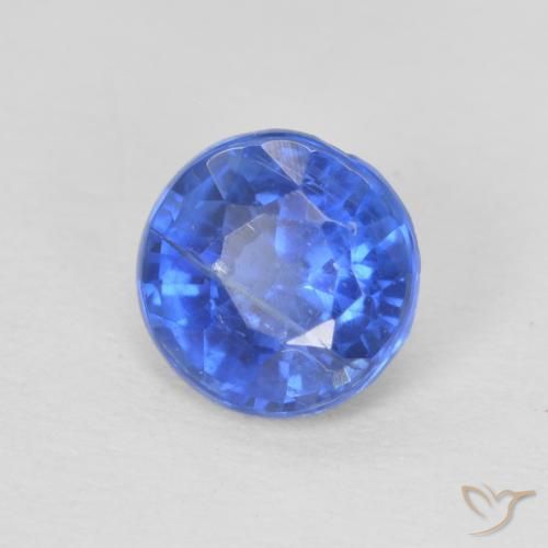 Dianita Azul verdadeiro Natural 1.02ct, Redondo, SI