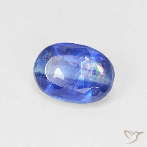 Dianita Azul escuro Natural 1.21ct, oval, SI